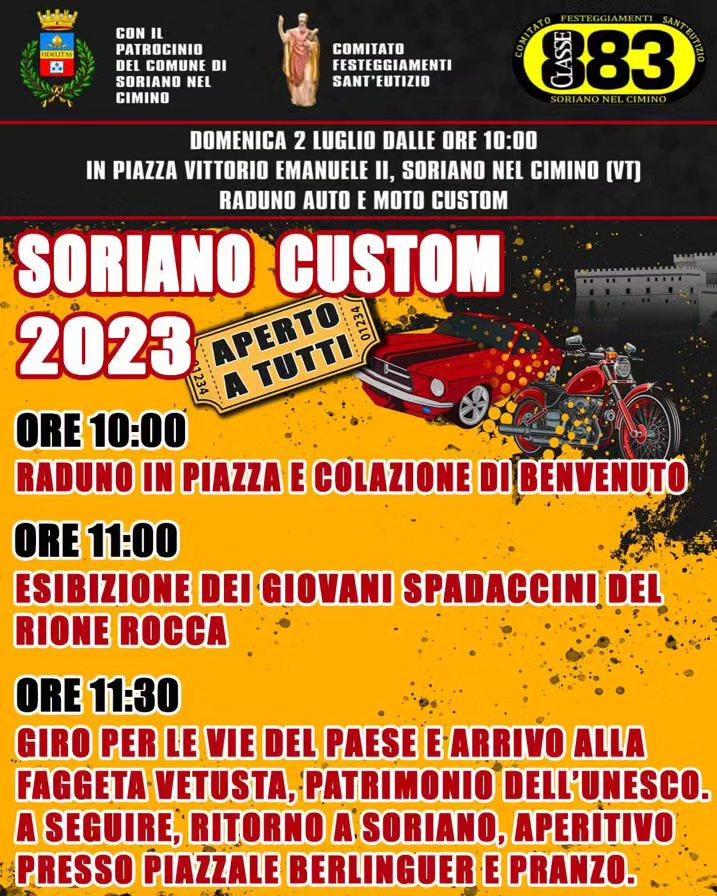Soriano Custom 2023