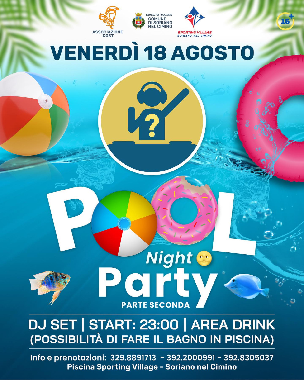 Pool Night Party