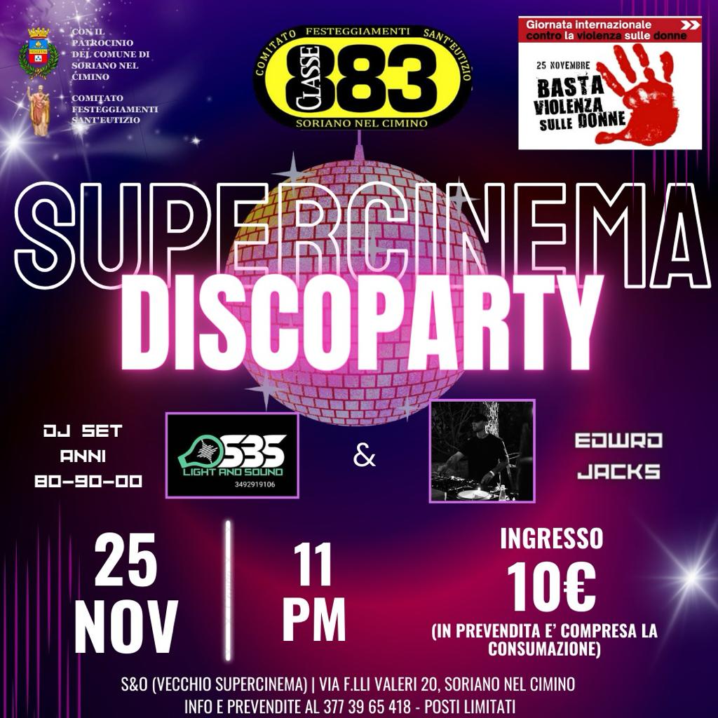 Supercinema Discoparty