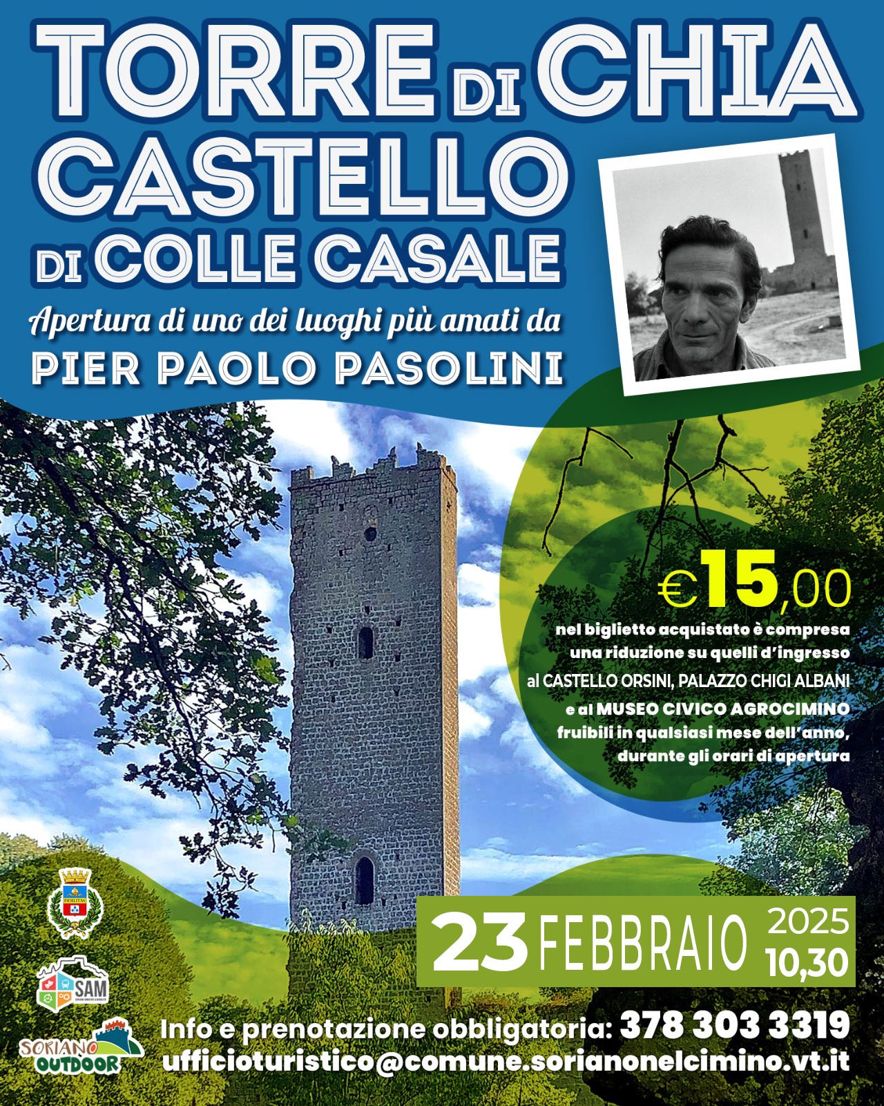 Visita guidata alla Torre di Pasolini