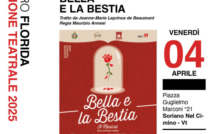 Teatro Florida – Bella e la bestia il musical