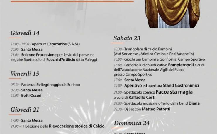 ✨Festa in onore di S. Eutizio martire✨