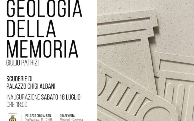 Geologia della memoria – Giulio Patrizi